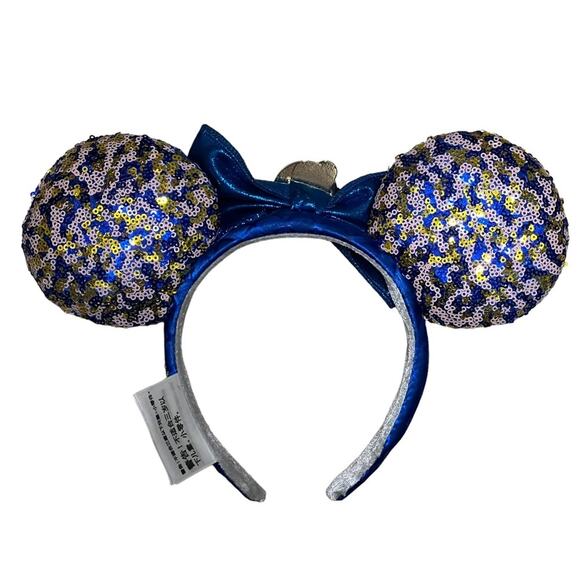 Disney Parks 2022 50th Anniversary Passholder Exclusive Minnie Ears Headband - Picture 2 of 6